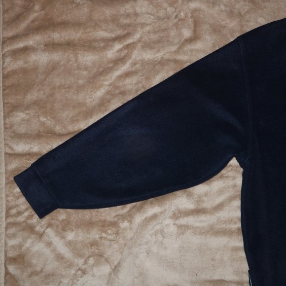 Nautica Fleece Zip Up Jacket - Length 29 - Shoulders 22 - Arm Pits 21.5 - Picture 9 of 10